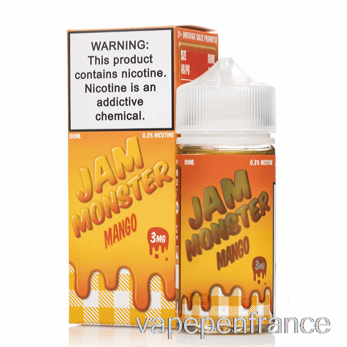 Mangue - Confiture Monstre Liquide - 100 Ml 3 Mg Stylo Vape